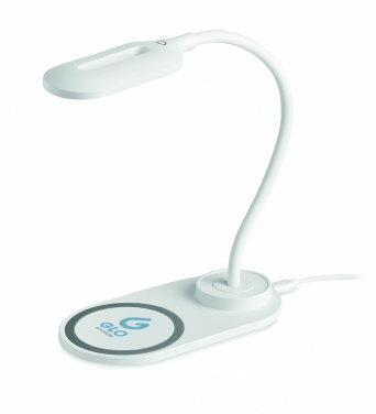 Logotrade ziemassvētku dāvanas foto: Galda lampiņa un lādētājs 10W