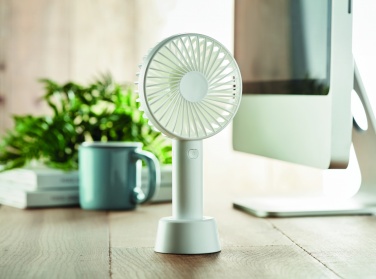 Logotrade dāvanas foto: USB galda ventilators ar statīvu 