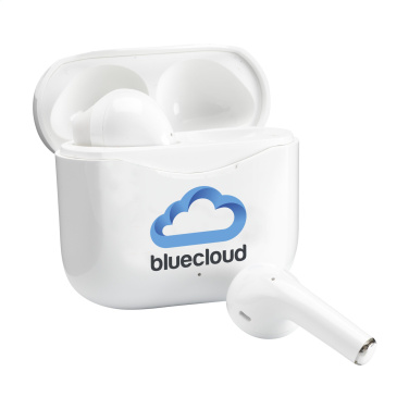 Logotrade korporatīvās dāvanas foto: Olaf RCS TWS bezvadu austiņas