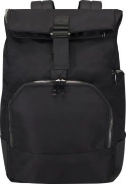 Logotrade Ideja dāvanas foto: Rhine 15” GRS pārstrādāta rolltop mugursoma 18L
