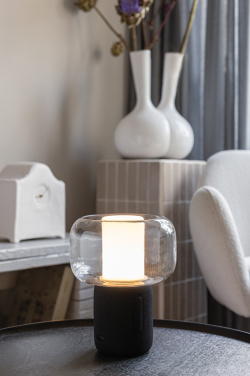 Logotrade korporatīvās dāvanas foto: Lux RCS pārstrādātas plastmasas 10W skaļruņa lampa