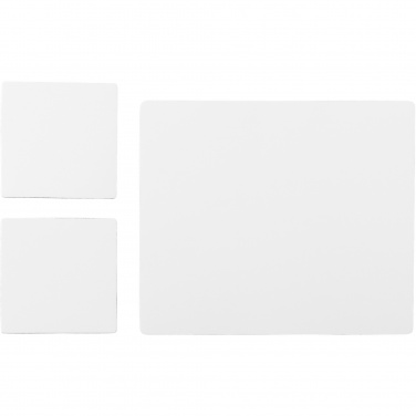 Лого трейд pекламные продукты фото: Комплект Q-Mat® из коврика для мыши и подставки 3