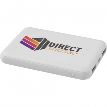 Лого трейд pекламные подарки фото: Asama портативное зарядное устройство Type-C из переработанной пластмассы емкостью 5000 мАч