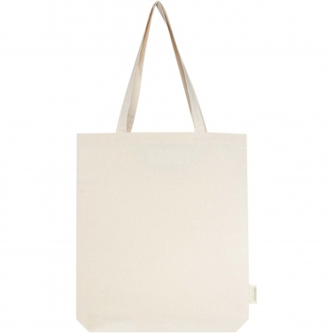 Логотрейд pекламные cувениры картинка: Orissa 180 g/m² organic wide bottom tote bag 11L