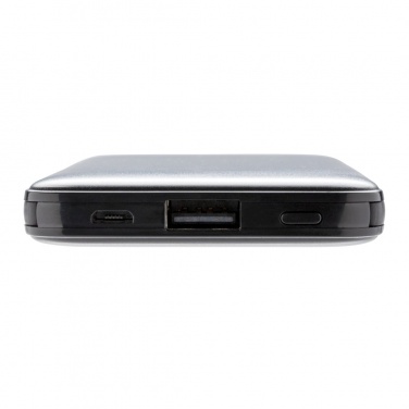 Лого трейд pекламные продукты фото: Карманный внешний аккумулятор емкостью 5000 мАч со встроенными кабелями