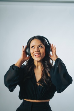 Логотрейд бизнес-подарки картинка: Urban Vitamin Cupertino RCS rplastic ANC наушники