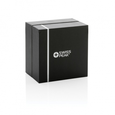 Логотрейд pекламные продукты картинка: Часы Swiss Peak RCS из переработанного ТПУ