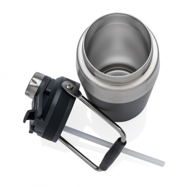 Лого трейд pекламные продукты фото: Бутылка вакуумная из нержавеющей стали с двойной крышкой 500 мл