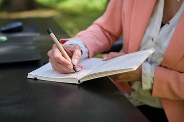 Лого трейд бизнес-подарки фото: Блокнот А5 ИЗМИР