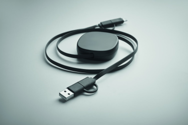 Лого трейд бизнес-подарки фото: 60W retractable charging cable