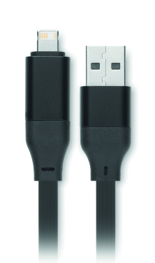 Лого трейд бизнес-подарки фото: 60W cable keyring recycled ABS