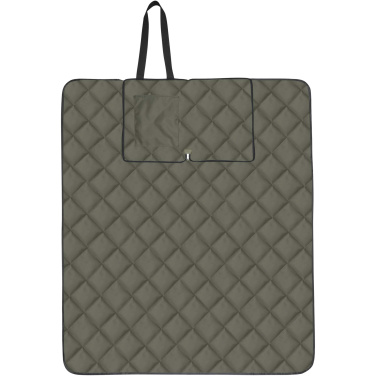 Логотрейд pекламные подарки картинка: Clary покрывало для пикника из переработанного полиэстера, сертифицированного согласно GRS