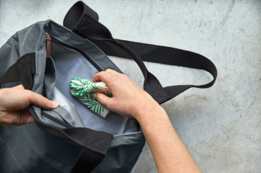 Логотрейд pекламные cувениры картинка: Черная термосумка-тоут/холодильник Blum 16 л