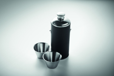 Логотрейд pекламные cувениры картинка: Hip flask with shot cups