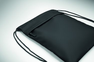 Логотрейд бизнес-подарки картинка: Drawstring bag in 600D RPET