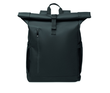 Лого трейд бизнес-подарки фото: Rolltop laptop rucksack 600D