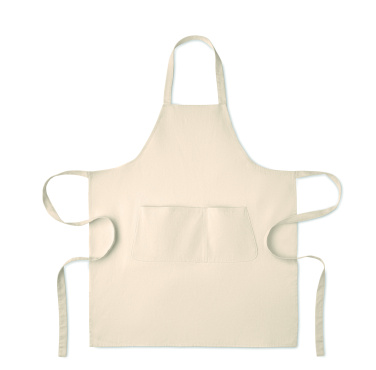 Логотрейд pекламные подарки картинка: Organic cotton apron 240 gr/m²