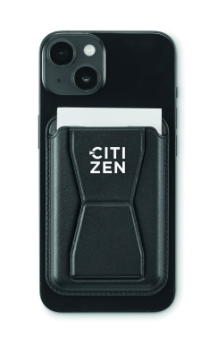 Логотрейд pекламные подарки картинка: Magnetic PU cardholder