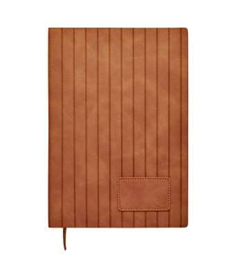 Лого трейд бизнес-подарки фото: A5 notebook in smokey PU