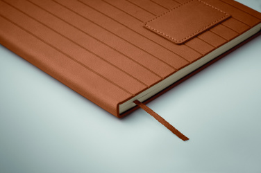 Лого трейд pекламные продукты фото: A5 notebook in smokey PU