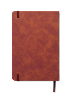 Логотрейд pекламные cувениры картинка: A5 smokey PU notebook