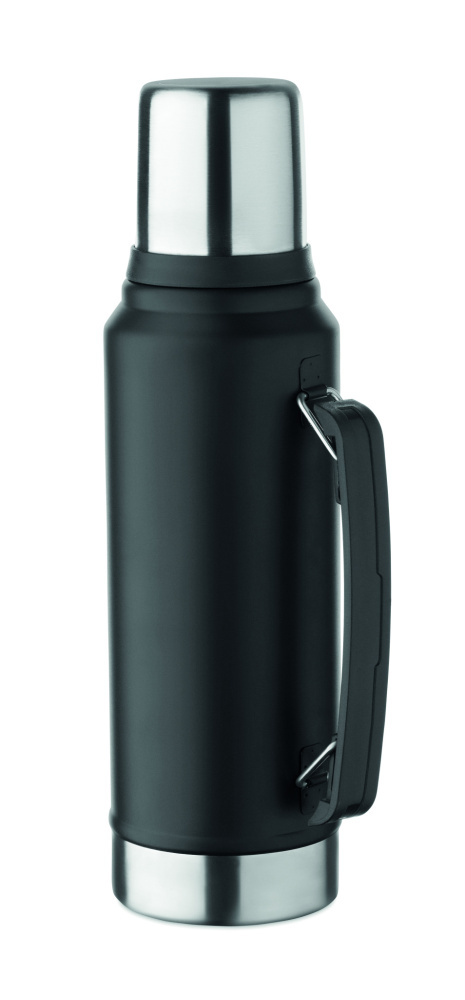 Логотрейд pекламные cувениры картинка: Double wall bottle 1L