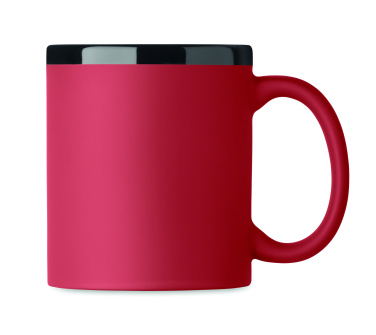 Логотрейд pекламные подарки картинка: Ceramic mug for laser 300 ml