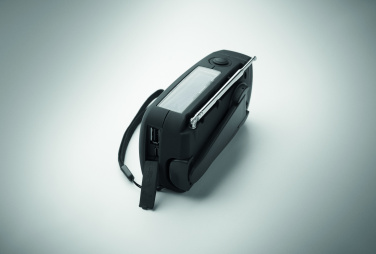 Лого трейд pекламные подарки фото: Portable radio SOS with LED torch