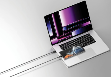 Лого трейд pекламные подарки фото: Кабель Anker USB-C — USB-C 1,8 метра, 60 Вт