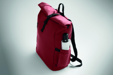 Логотрейд pекламные подарки картинка: Rolltop laptop rucksack 600D