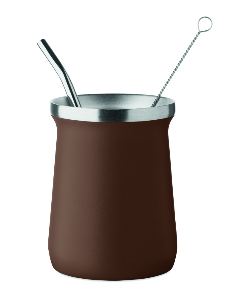 Логотрейд бизнес-подарки картинка: Yerba mate tea cup