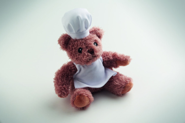 Лого трейд бизнес-подарки фото: Teddy bear plush chef