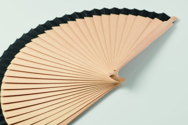 Логотрейд pекламные cувениры картинка: Wooden hand fan