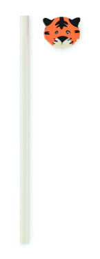 Логотрейд pекламные подарки картинка: Wooden pencil in animal shape