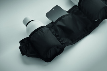 Лого трейд pекламные cувениры фото: Sports waist bag 420D RPET