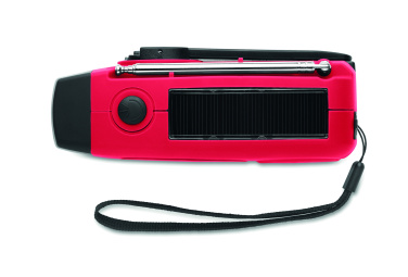 Логотрейд pекламные cувениры картинка: Portable radio SOS with LED torch