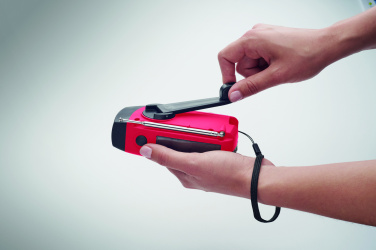 Логотрейд pекламные cувениры картинка: Portable radio SOS with LED torch