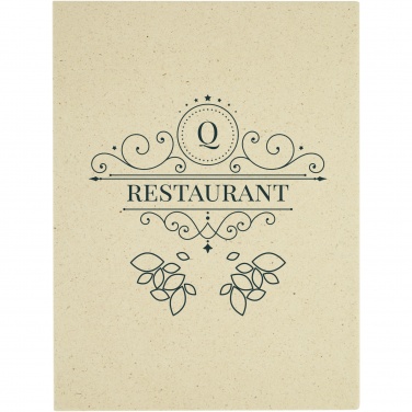 Logotrade profilreklam bild: Verde 3-delad presentförpackning med skrivmaterial i gräspapper