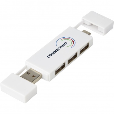 Logotrade reklamprodukter bild: Mulan dubbel USB 2.0-hubb