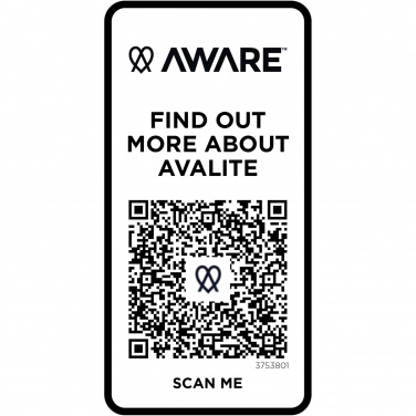 Logotrade reklamprodukter bild: Avalite  kortärmad unisex T-shirt av Aware™-återvunnet material