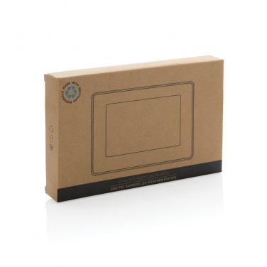 Logotrade profilreklam bild: Utah LED klocka RCS rplast & bambu