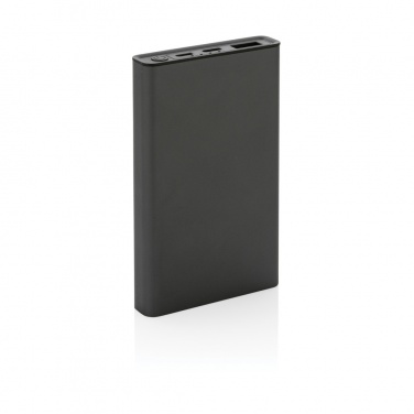 Logotrade presentreklam bild: Terra 5.000 mAh powerbank RCS återvunnen aluminium