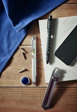 Logotrade reklamprodukter bild: Penna bygg i återvunnen alu.