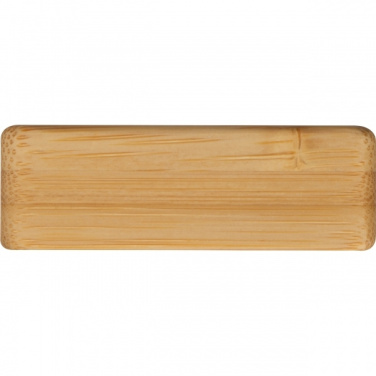 Logotrade reklamprodukter bild: Bambu smartphonehållare SAN SEBASTIAN