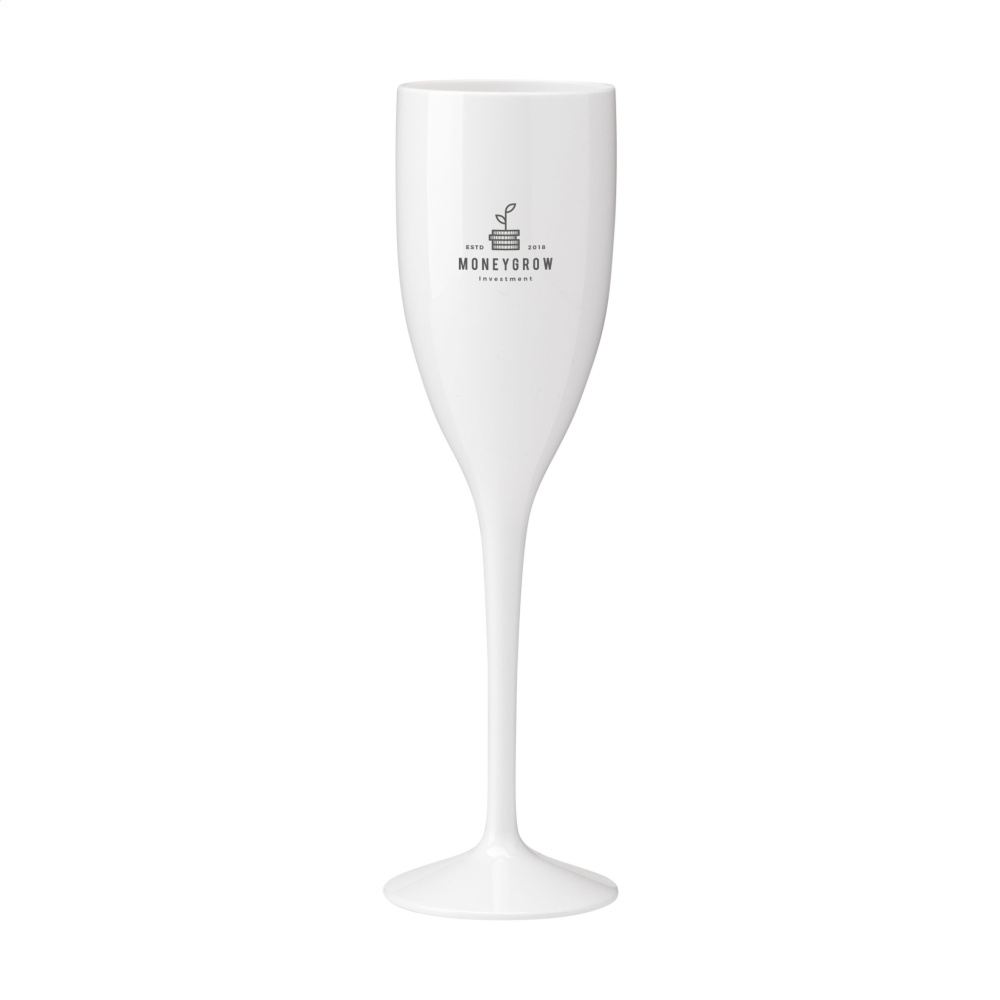Logotrade profilreklam bild: Lunaire Återanvändbart Champagneglas 150 ml