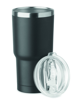 Logotrade profilprodukter bild: Dubbelväggig mugg 450 ml