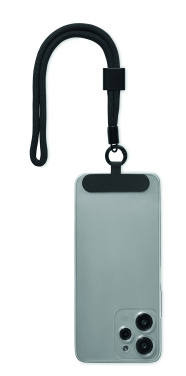 Logotrade presentreklam bild: Handledsband telefon i RPET