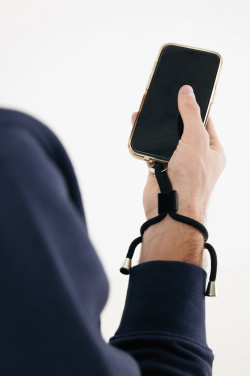Logotrade profilreklam bild: CarryLoop RCS  PET-justerbar telefonrem för mobiltelefon