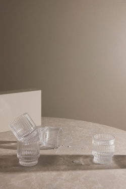 Logotrade profilreklam bild: VINGA York tumbler glas, 4-pack