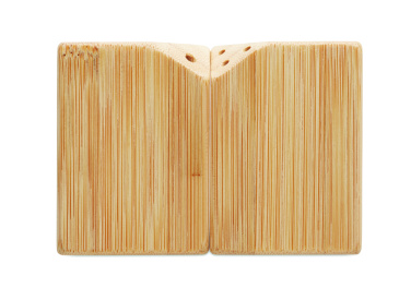 Logotrade profilprodukter bild: Salt- och pepparkar i bambu